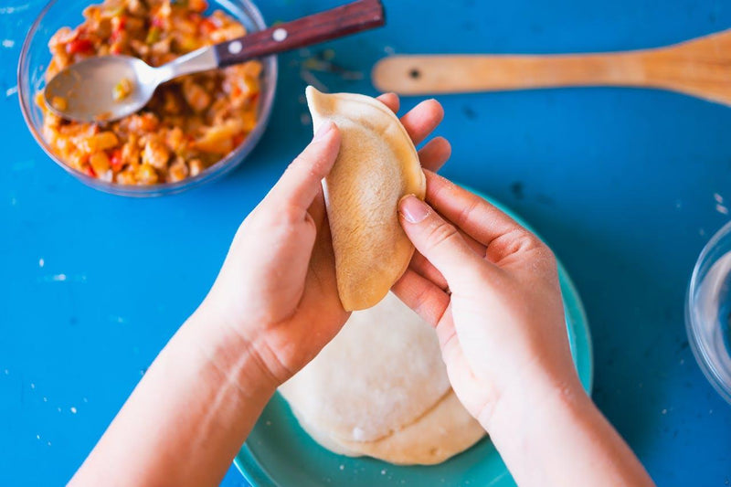 Empanada de berenjena con pasta de tomate seco - Wine.com.mx