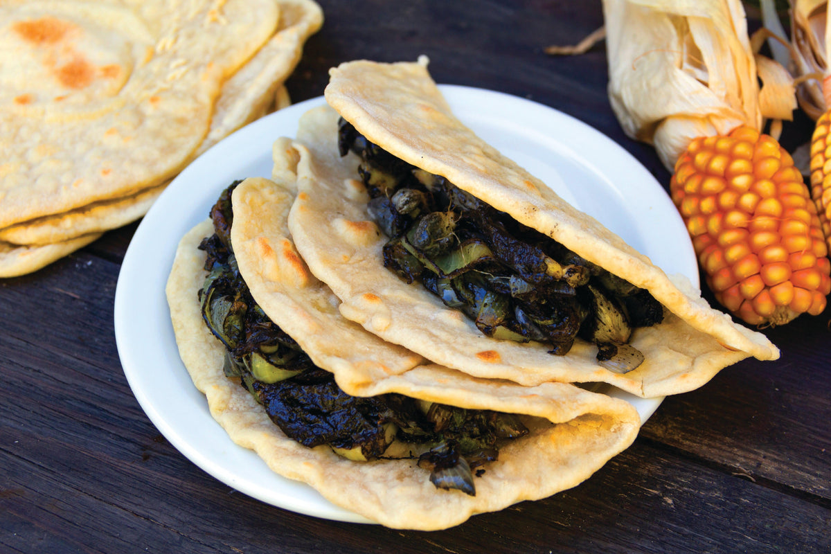 Tacos de Huitlacoche