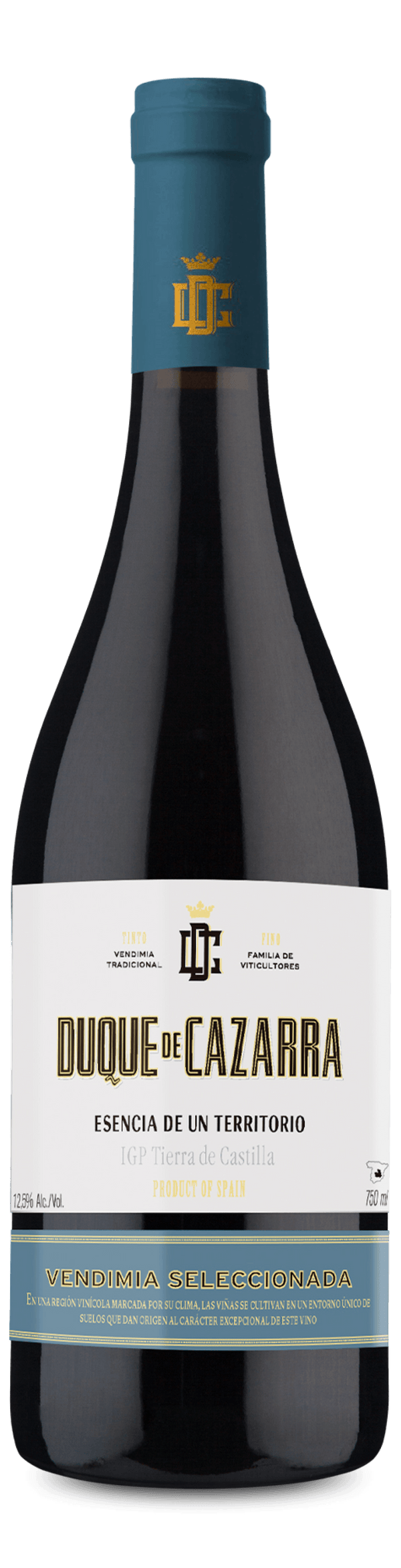Vino Duque De Cazarra Vendimia Seleccionada Tempranillo