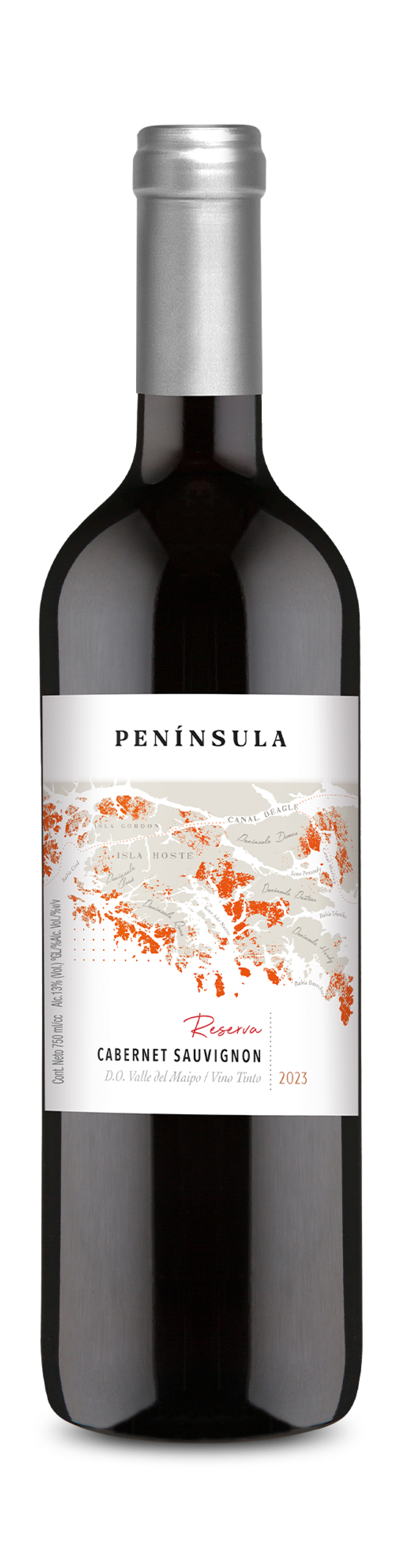Vino Península Reserva Cabernet Sauvignon D.O. Valle Del Maipo