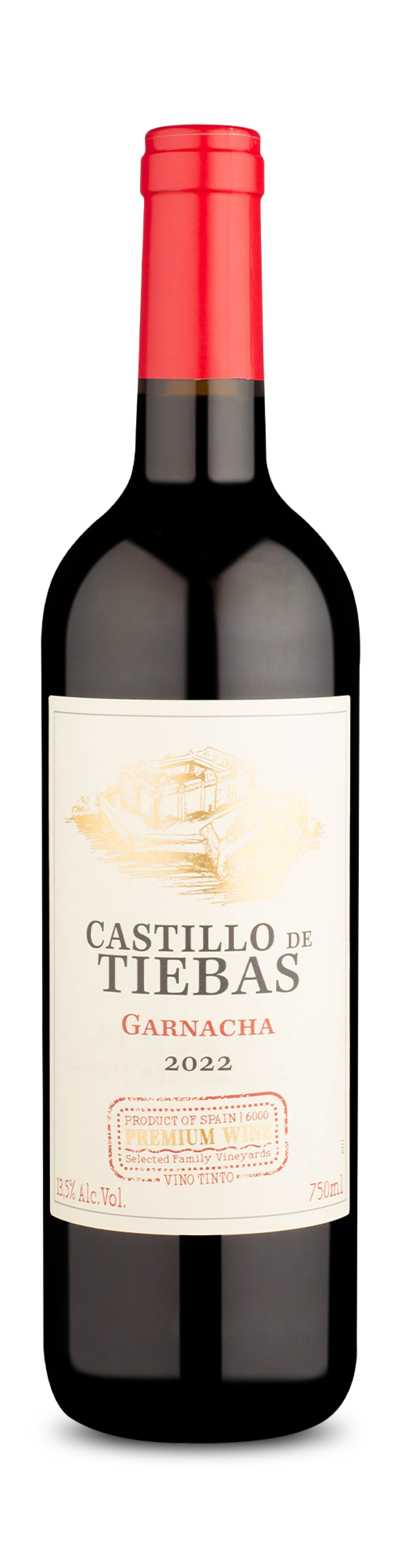 Vino Castillo De Tiebas D.O. Navarra Garnacha