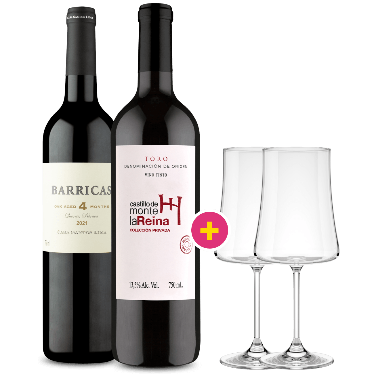 Kit Selección Privada con Copas de Vino - Wine.com.mx