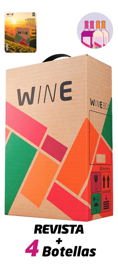 Winebox Revista + 4 Botellas Plan Anual
